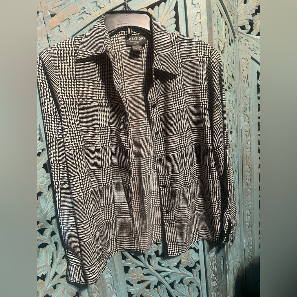 Notation Button Up Shirt